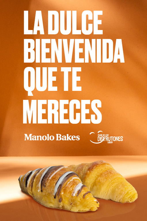 HAZTE MIEMBRO DE NUESTRO CLUB DE DISFRUTONES Y LLÉVATE DOS MANOLITOS DE MANOLO BAKES GRATIS HAZTE MIEMBRO DE NUESTRO CLUB DE DISFRUTONES Y LLÉVATE DOS MANOLITOS DE MANOLO BAKES GRATIS