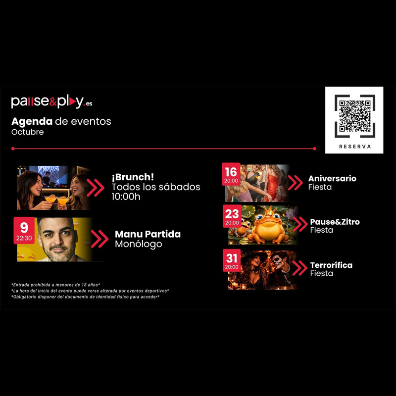 Promociones Pause & Play Portal de la Marina
